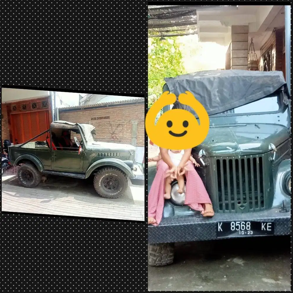 Di jual Jeep GAZ '60, Stir Kiri