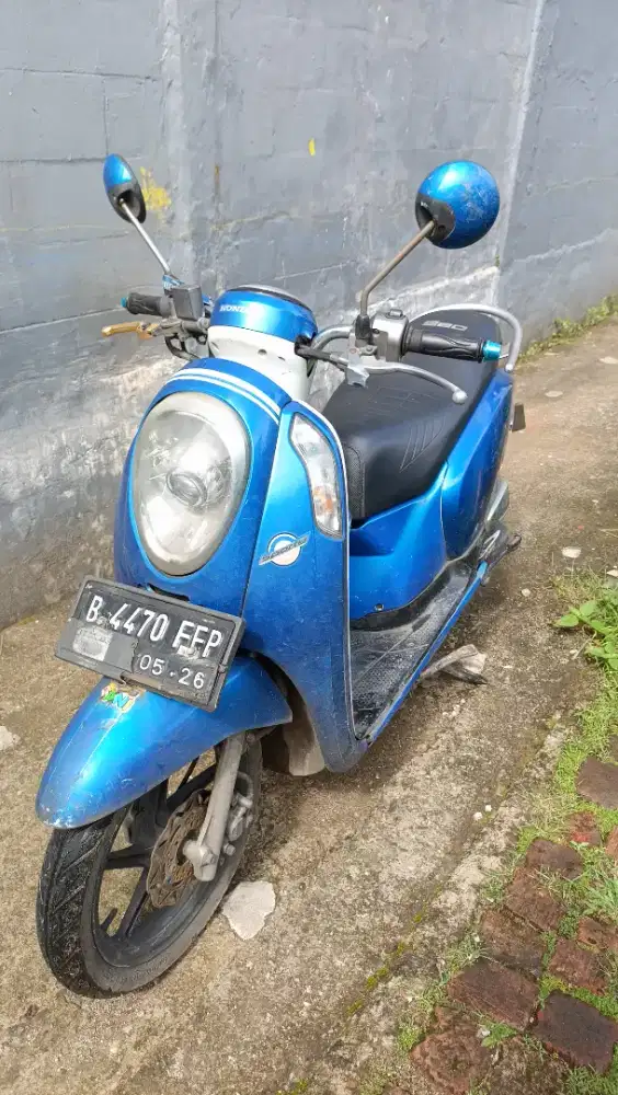 Scoopy 2016 idling stop