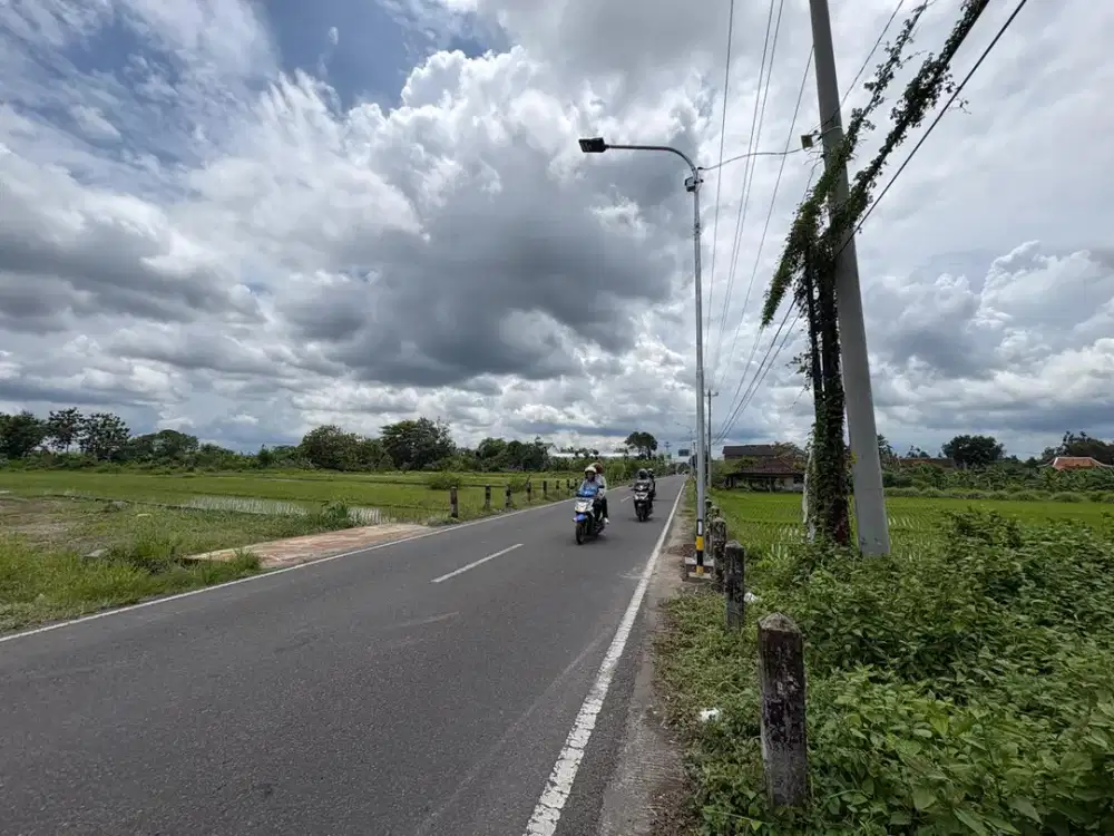 15 menit ke UMY; Tanah Tepi Aspal; Siap Bangun