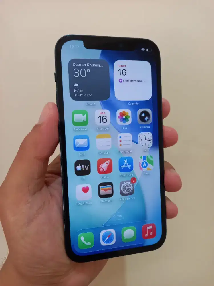 IPhone 12 Pro Blue 256Gb Fullset ex inter normal