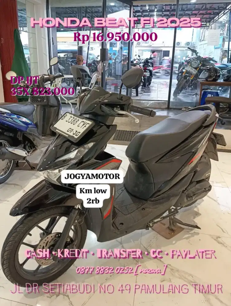 c - honda beat fi 2025 KM 2RB