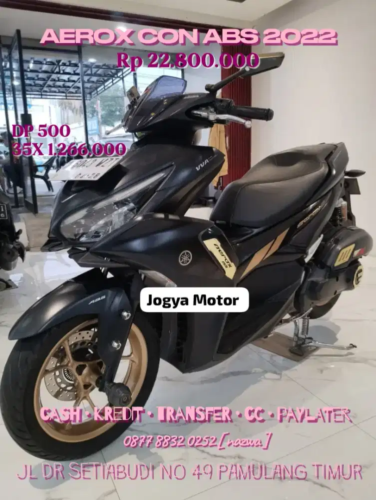 c - yamaha aerox con abs 2022 DP 500