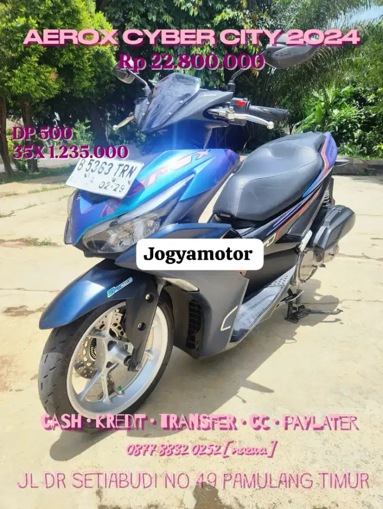 c - yamaha aerox cyber city 2024 DP 500
