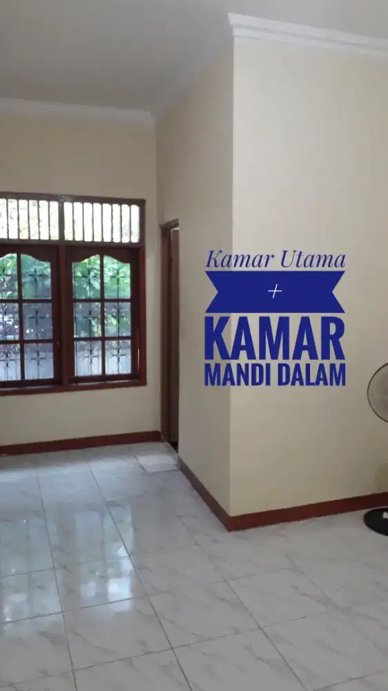 Dikontrakan pertahun rumah baru yang Nyaman dan Aman 24 jam ( Nego )