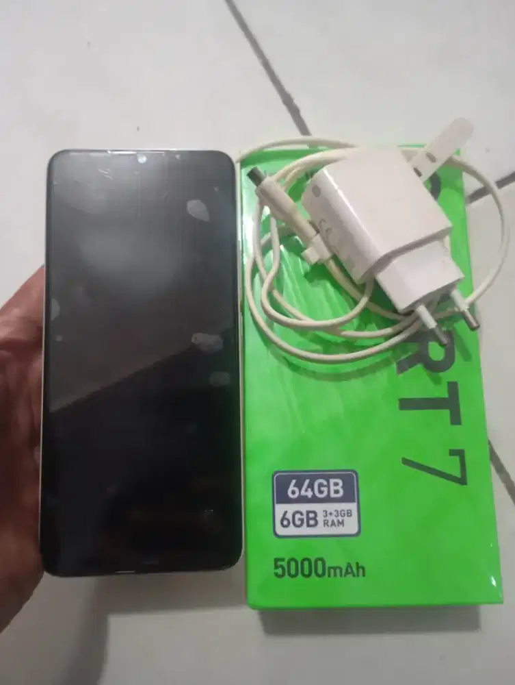 HP infinix smart 7 baterai awet 3+3/64