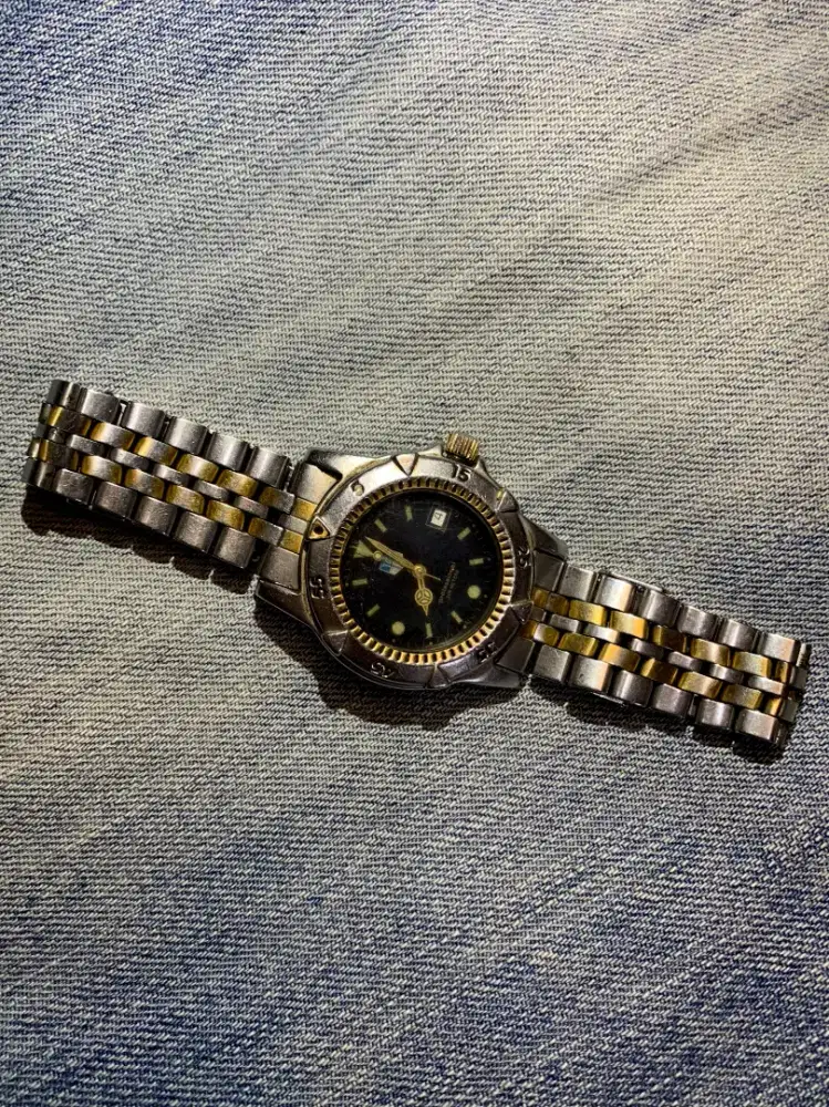 Jam Vintage Tag Heuer Professional 1990