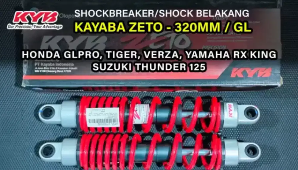 Shockbreaker motor kyb zeto