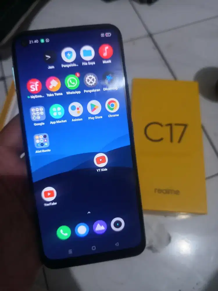 Realme C17 6/256 Fullset Siap Pakai