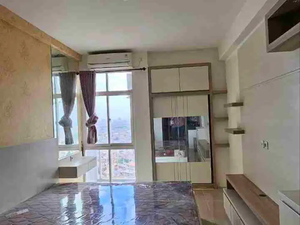 BALE HINGGIL NOL RAYA MERR ‼️ Apartemen Furnish Studio dekat Rungkut Surabaya Timur