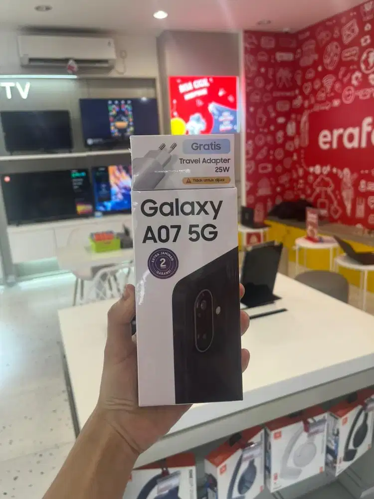 Samsung Galaxy A07 5G New - Bonus Adaptor 25W - Bisa Cicil Kredivo
