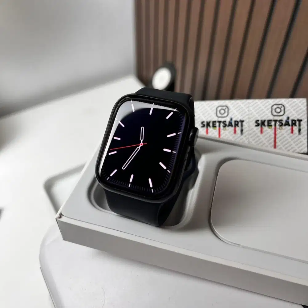 Apple Watch Series 7 41mm Black iwatch Battery Health 83%