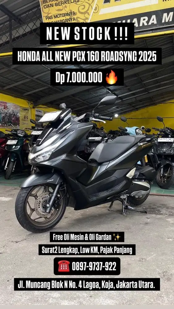 PCX TIPE TERTINGGI !!!