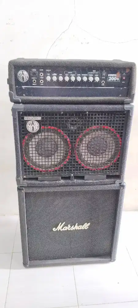 Ampli bass swr workingman 2004