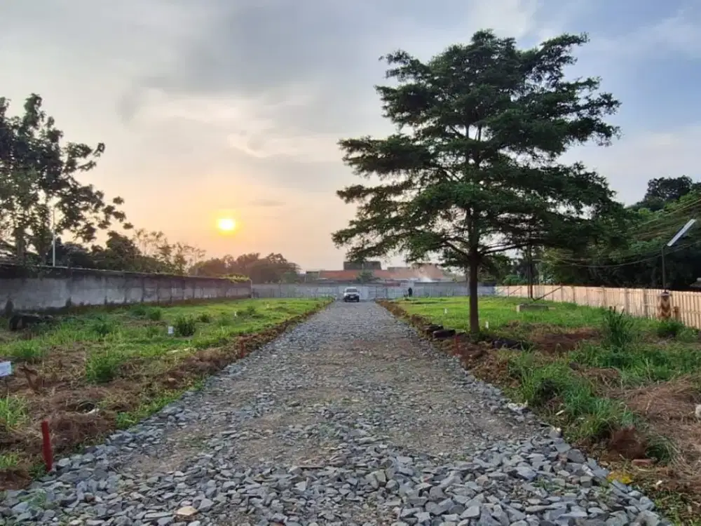 Kavling 80-an m² Pamulang, akses mudah ke kampus & mall.