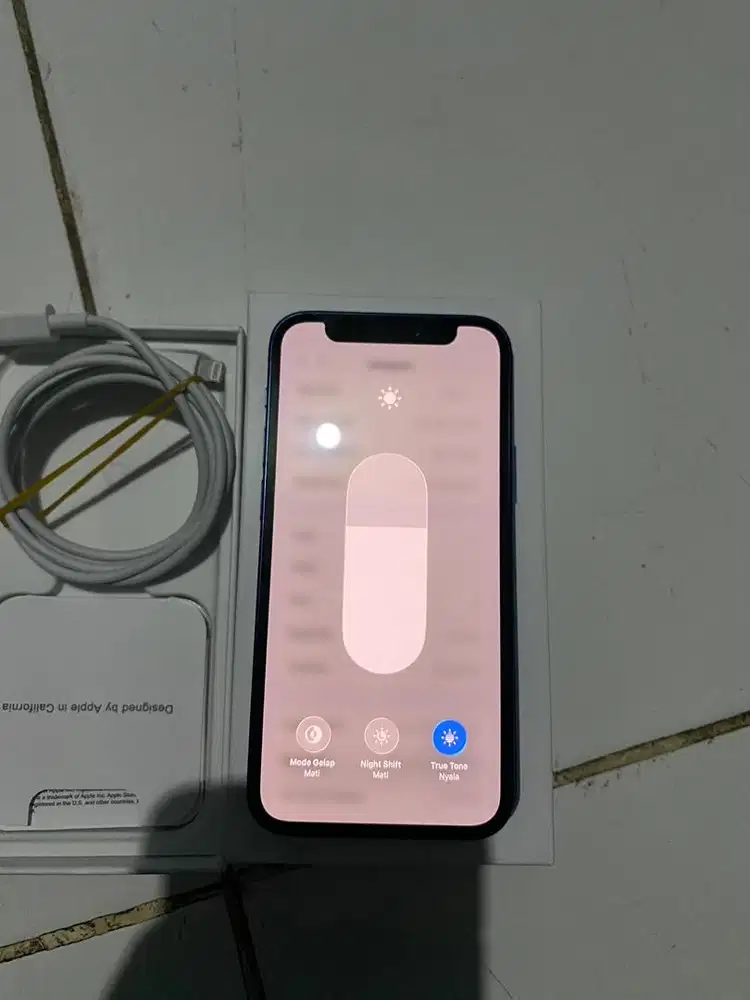 Iphone 12 Mini 128GB Blue Mulus Lengkap Terdaftar