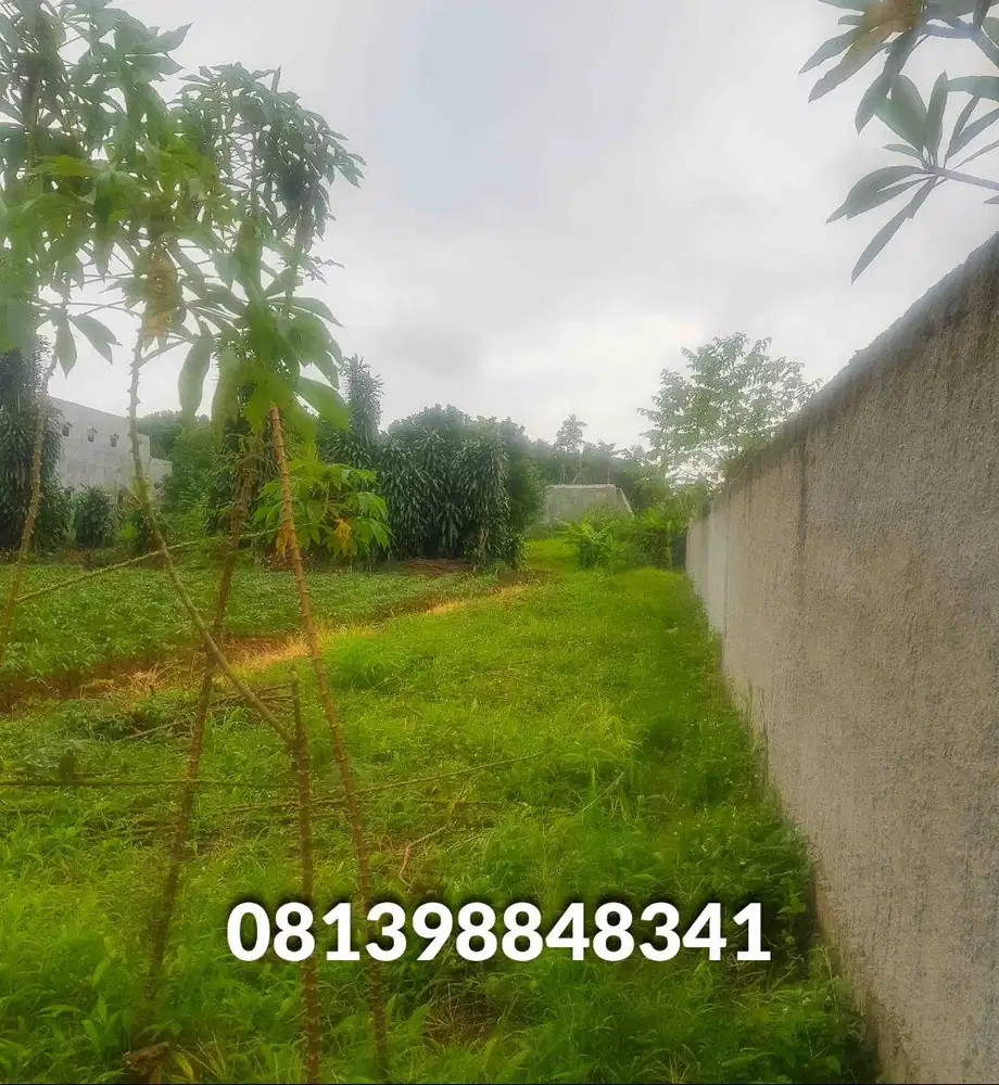 Tanah Dijual BU dekat BSD CIty Tangerang Selatan Serpong SHM