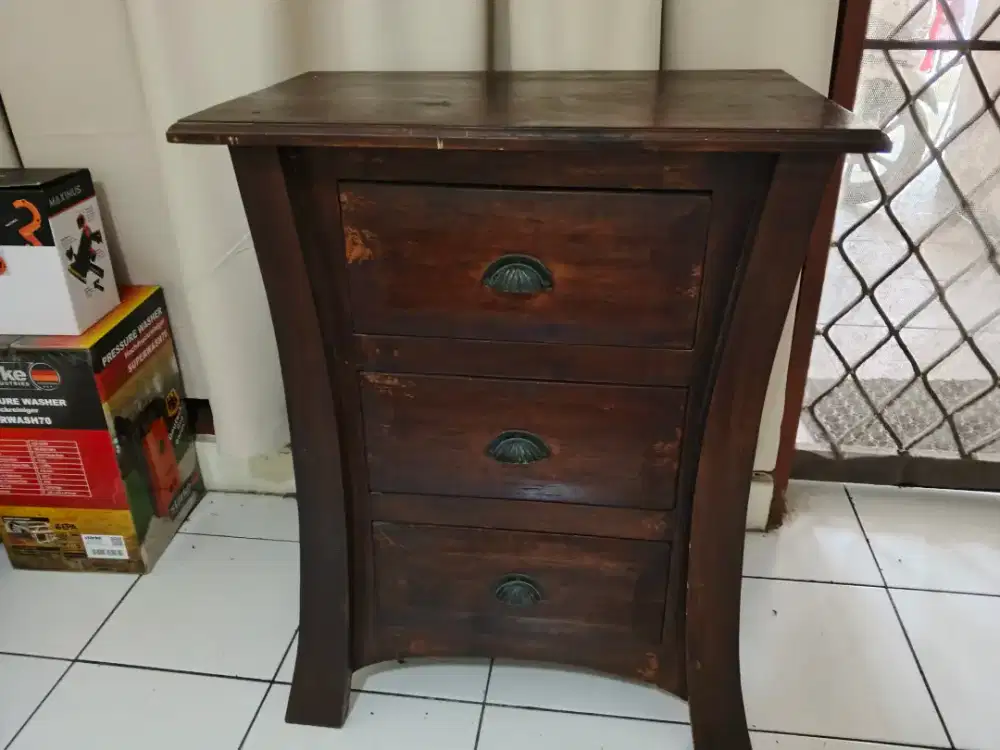 Drawer laci asli kayu