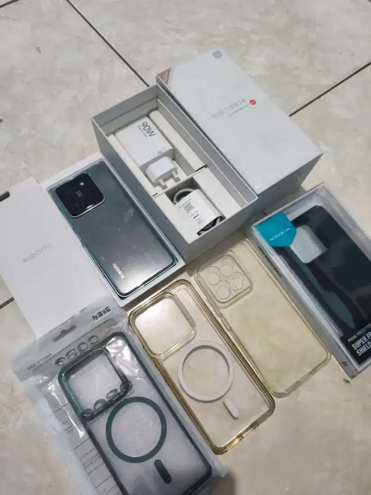 Xiaomi 14 Jade Green, Ram 12/256GB, Fullset Like New