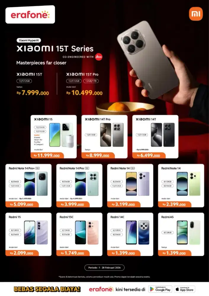Promo Cicilan Redmi Note 15