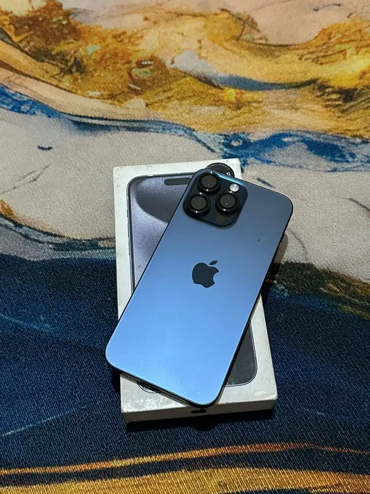 IPHONE 15 PROMAX 256GB IBOX BONUS BATOK CAS UGREEN BARU