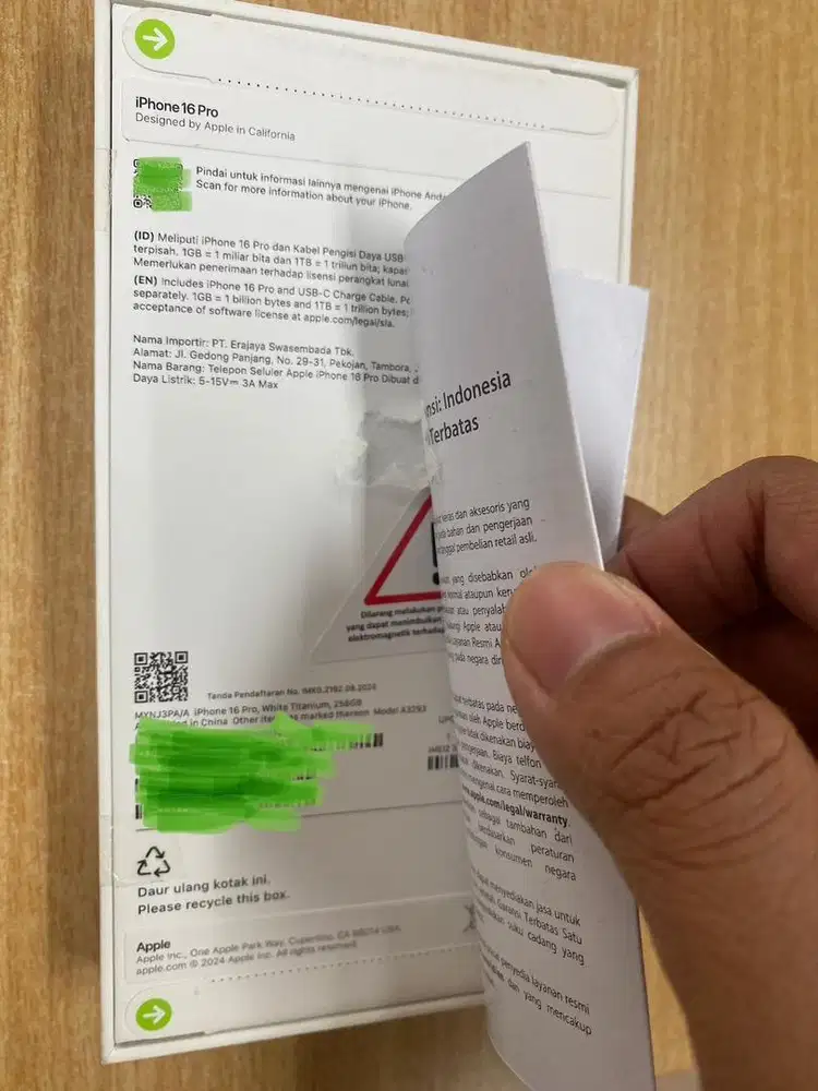 IP16 Pro 256GB Baru