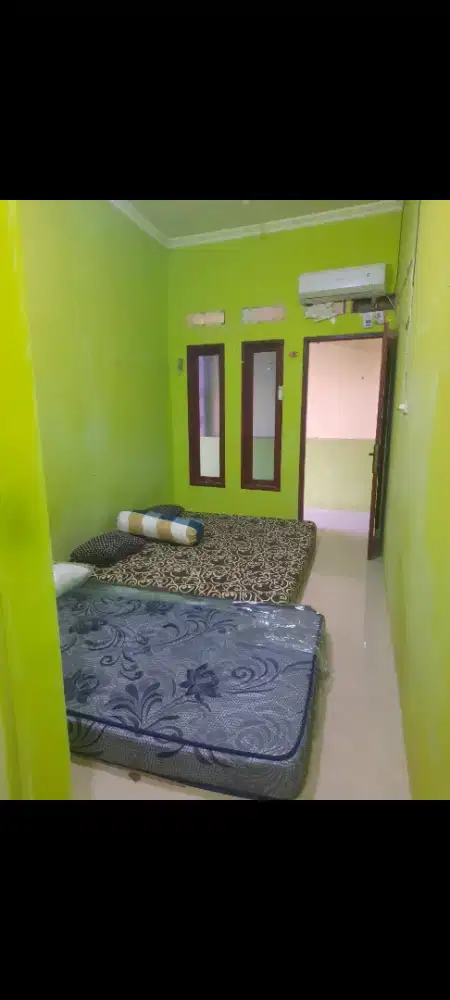 Disewakan Kosan di Lt 2, fasiliitas: Ac, kasur, lemari, air PAM 24 jam