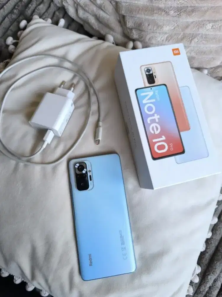 Dijual Xiaomi Redmi Note 10 Pro Ram 8/128 Fullset Original