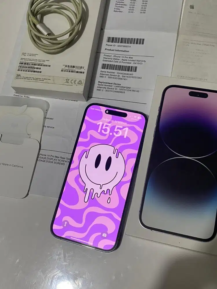 IPHONE 14 PROMAX BEACUKAI 256GB