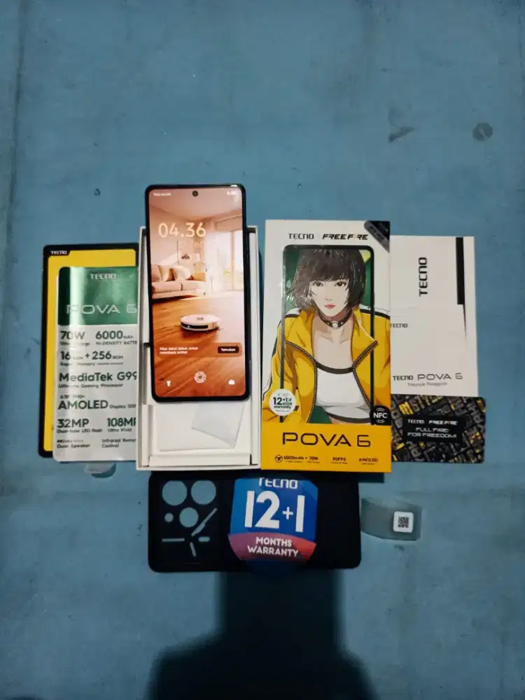 Tekno pova 6 Ram 8/256