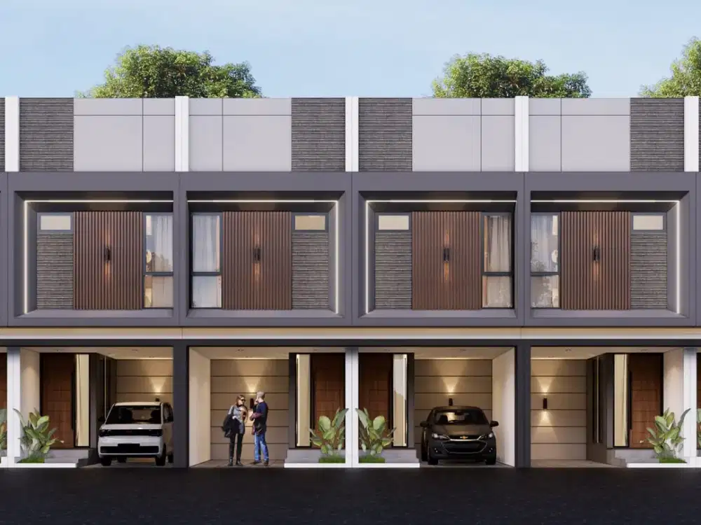 RUMAH BARU DALAM CLUSTER KELAPA DUA DEKAT ATERI JALAN PANJANG KEBON JERUK JAKBAR