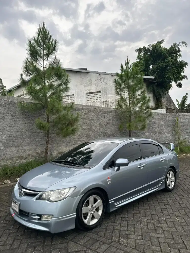 Jual Honda Civic FD 1 2008 AT Biru Metalic Rare