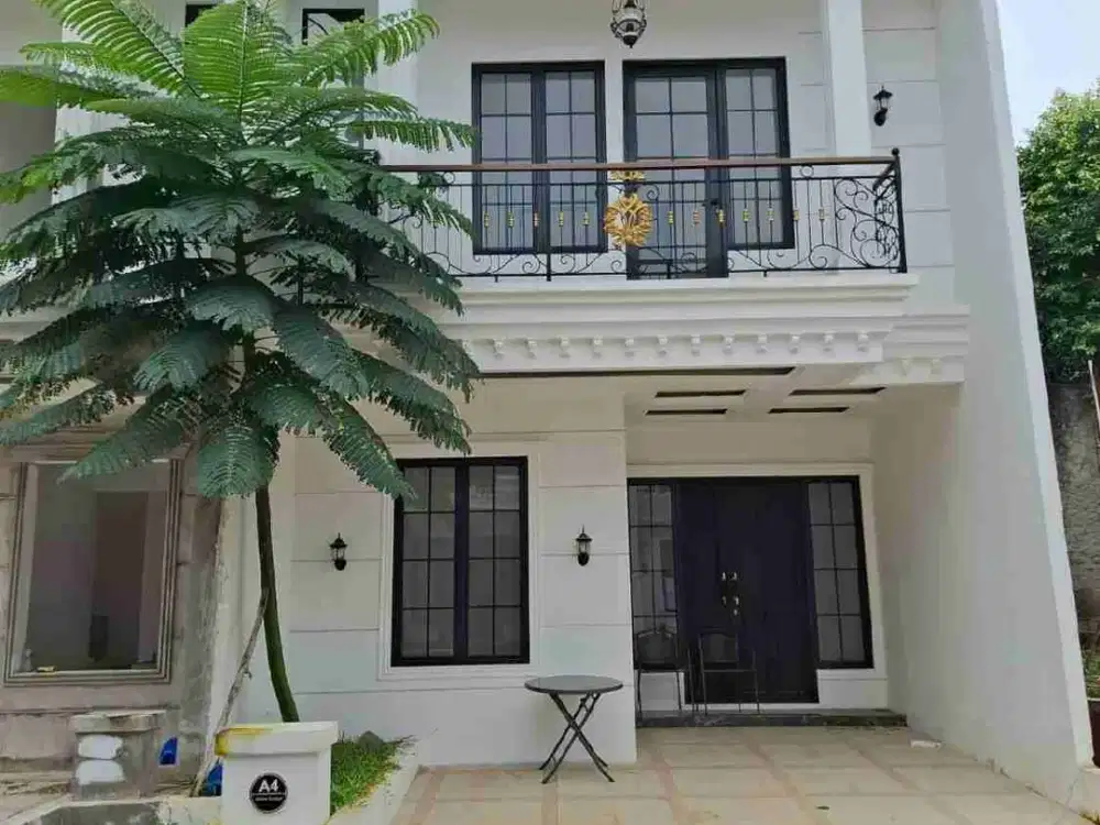 Rumah 900 jutaan dalam cluster tanah baru depok nempel jaksel jagakarsa