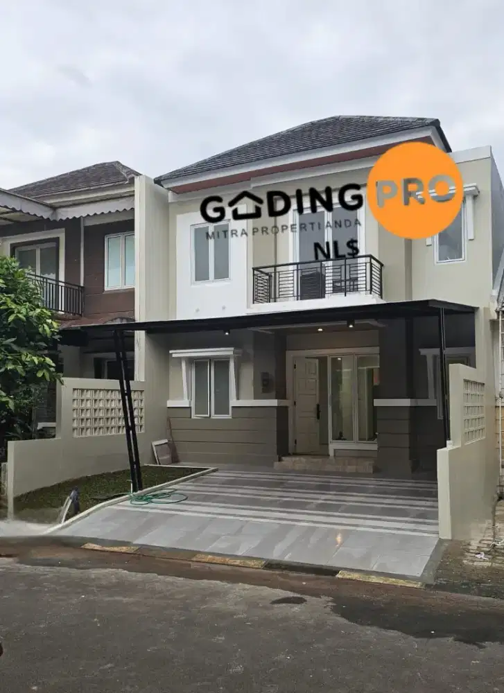DIJUAL RUMAH BARU FULL RENOVASI DI KOTA WISATA CIBUBUR