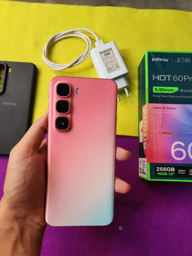 infinix hot 60 pro plus 8+8/256 | lengkap | Harga net