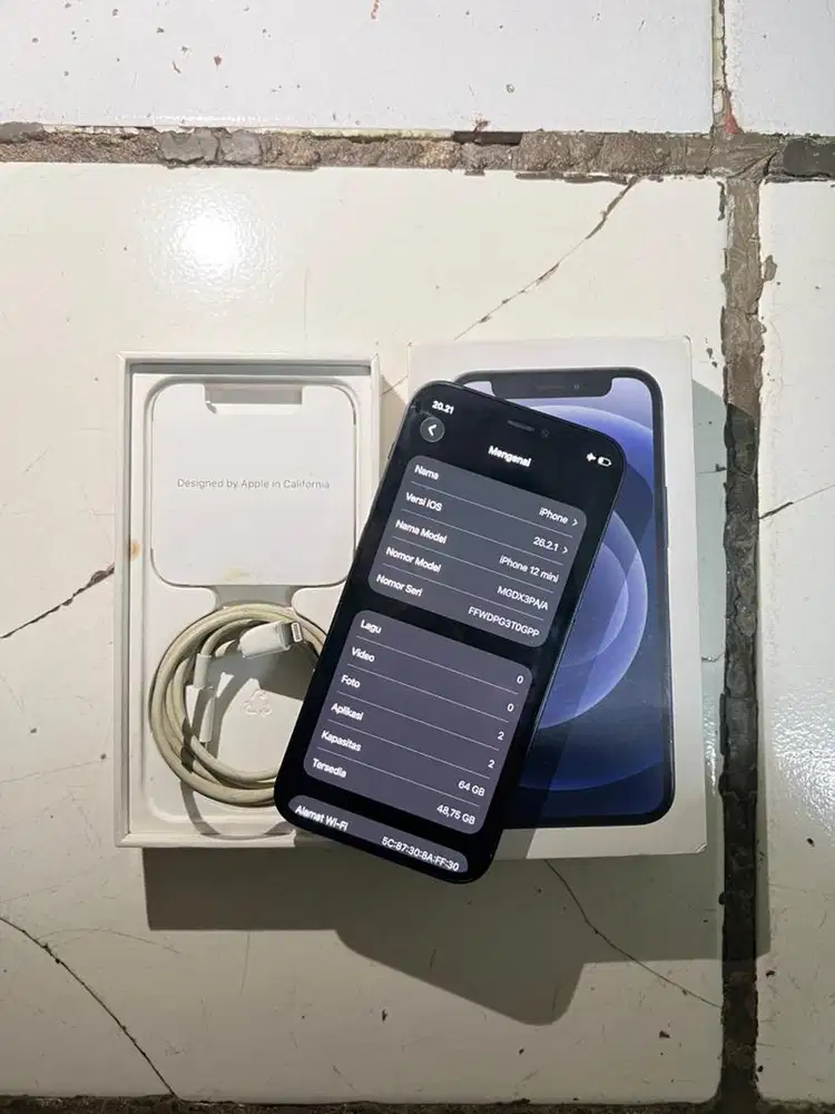 IPHONE 12 MINI 64GB RESMI IBOX