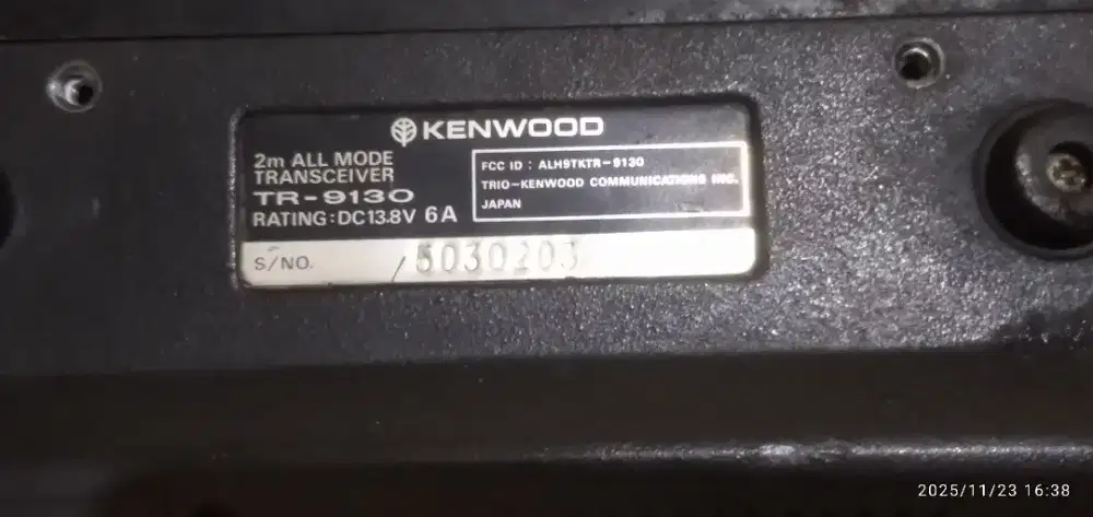 KENWOOD TR-9130 seri 5