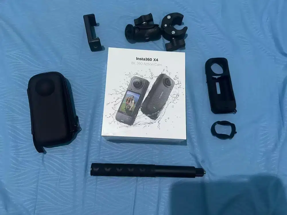 Di jual insta360 X4 new segel plus kelengkapanny ex inter