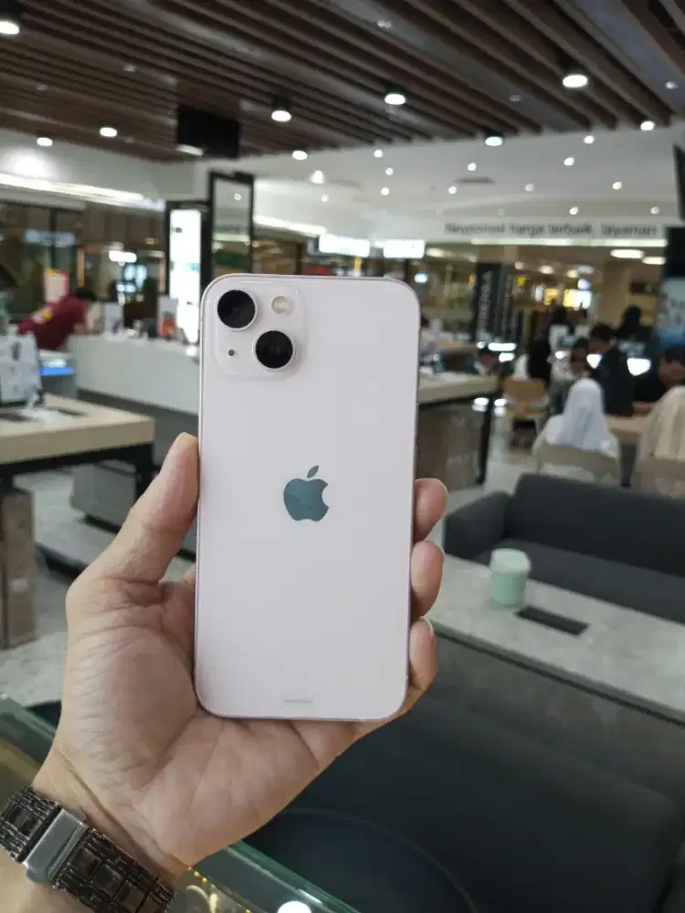 Cicilan iPhone 13 128gb pink second promo bunga 0% dan free 2 bln