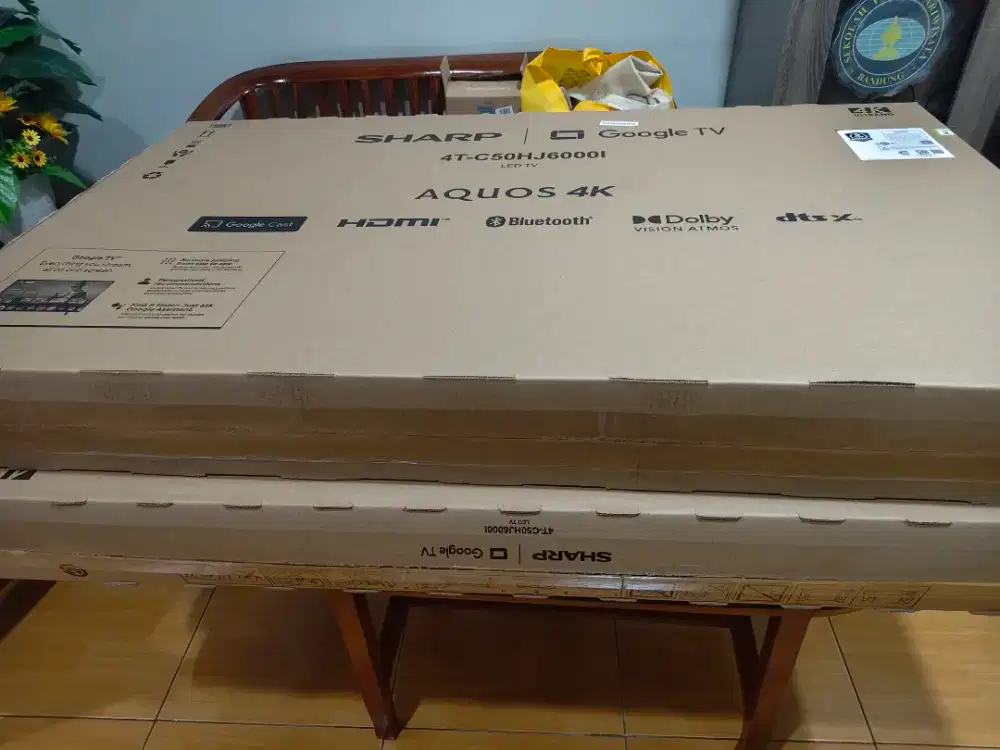 Google TV Sharp Aquos 50 inch