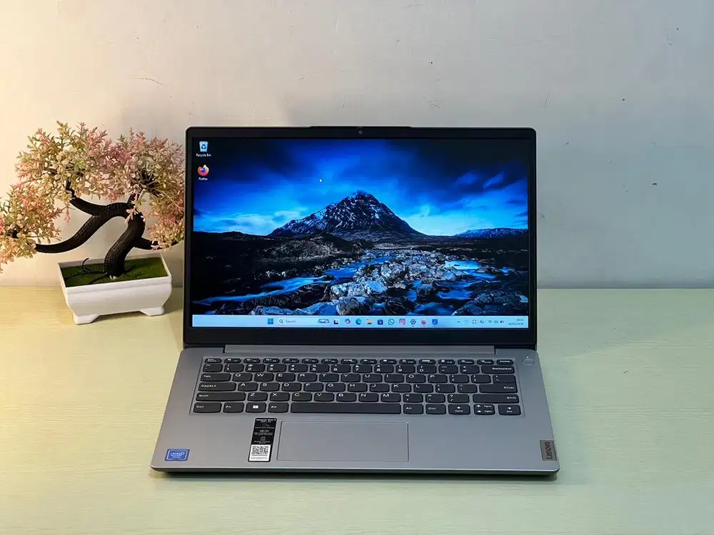 Lenovo Slim 1 N4020 RAM 8 SSD 256 GB 14 Inch Tipis No Minus