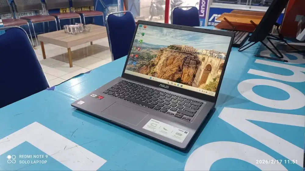 ASUS M415DAO ATHLON GOLD 3150U RAM 8GB SSD 512GB ELEGAN SLIM/TIPIS