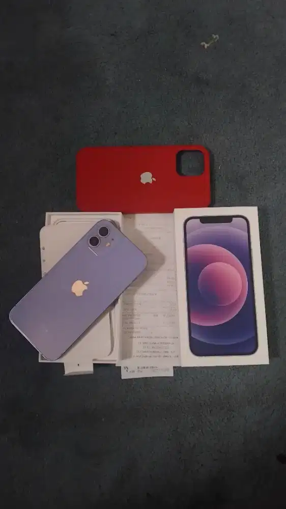 Iphone 12 64 ibox siap pakai mulus