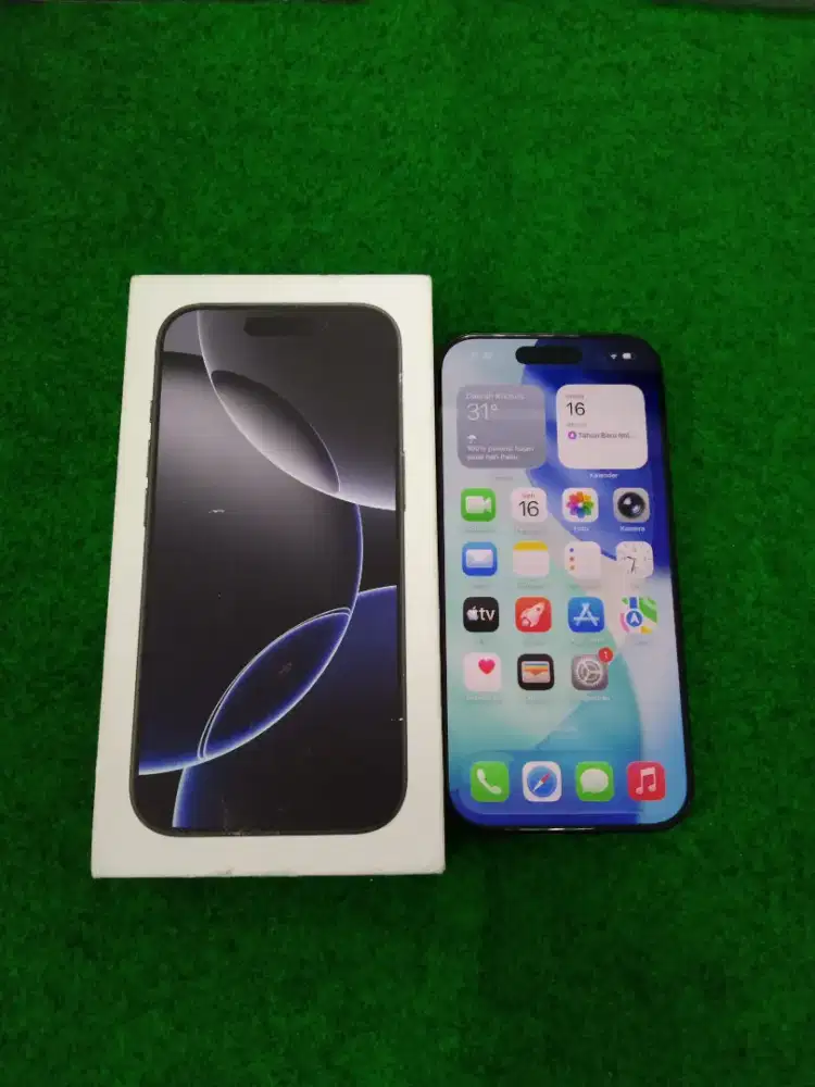 iphone 16 pro 128gb lengkap mulus