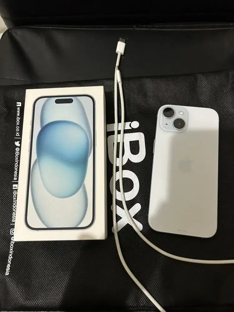 Iphone 15 256 gb ibox garansi on bh 98