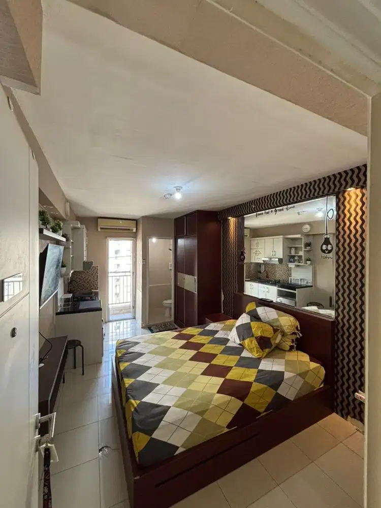 Full furnish kalibata city green palace Tower mawar full furnish murah