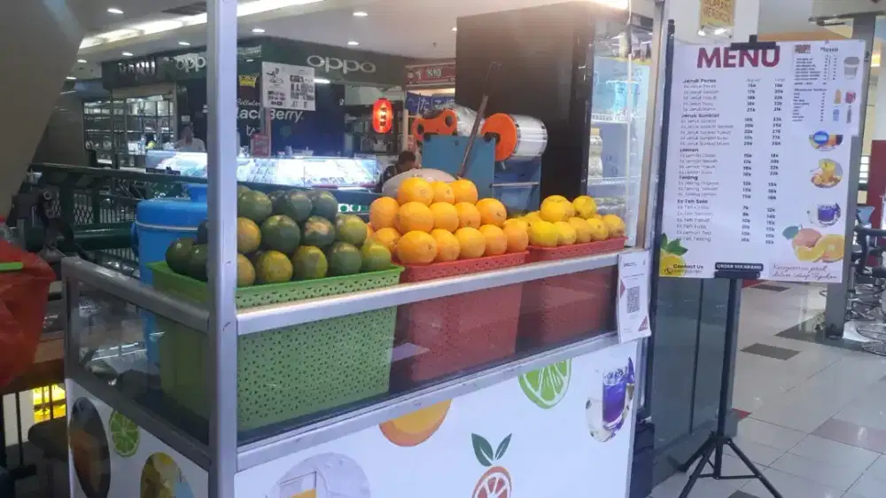 Over alih usaha es jeruk peras