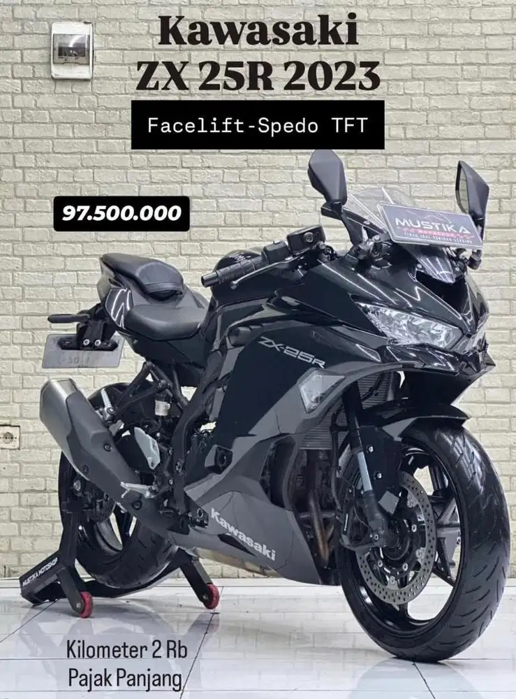 Bonus Pajak baru‼️ Kawasaki ZX25R Non ABS 2023 KM 2rb - Zaky Mustika