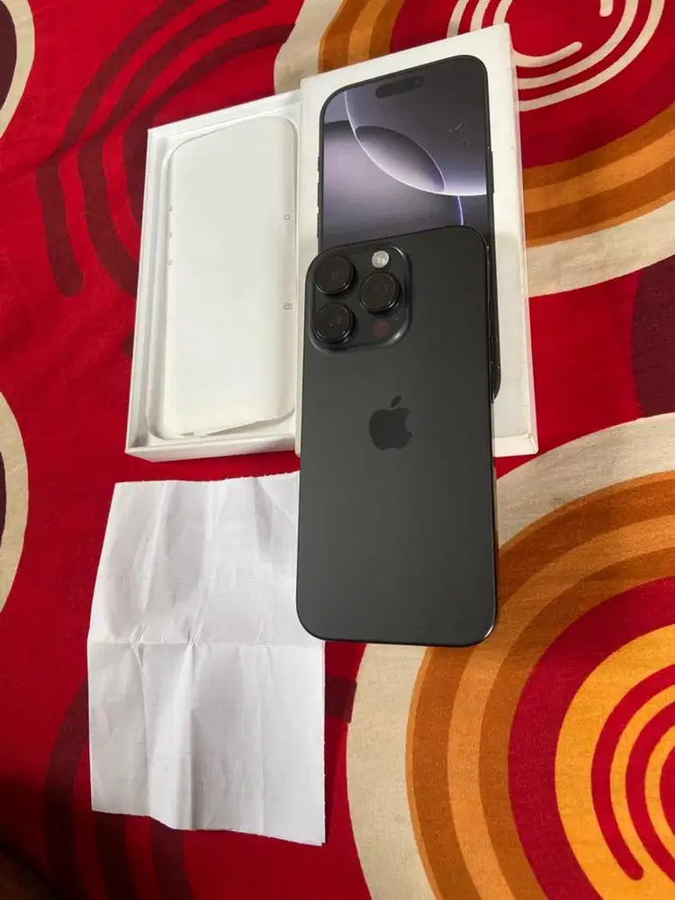 IPHONE 16 PRO 128GB RESMI IBOX FULL ORI SMPE NOTA