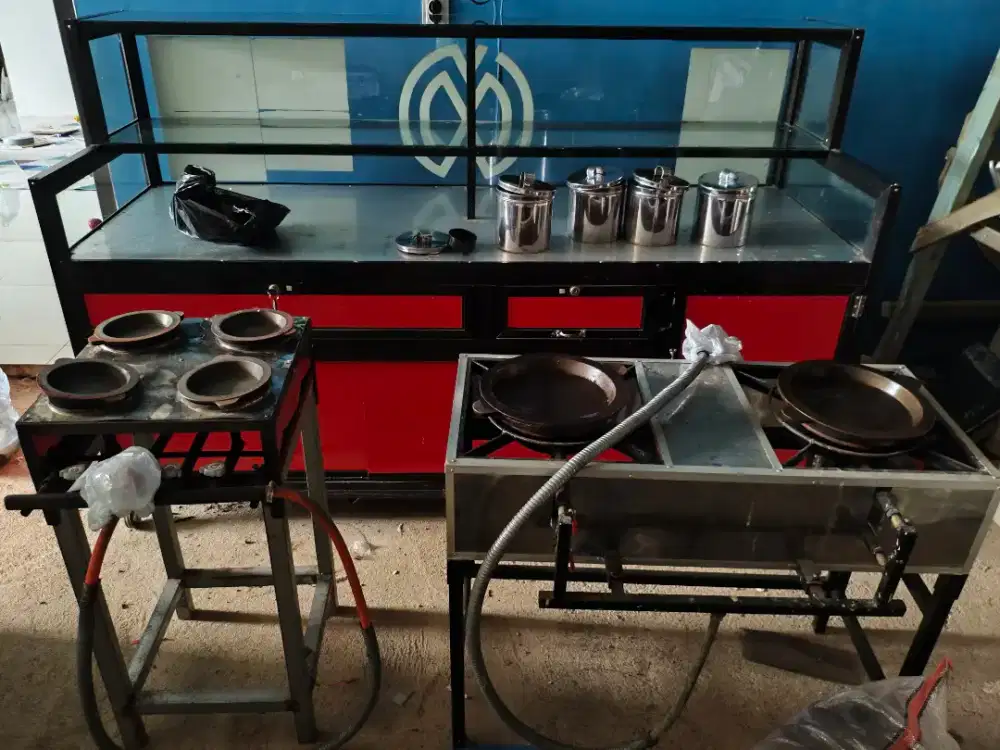 Etalase / Roda / Gerobak Martabak