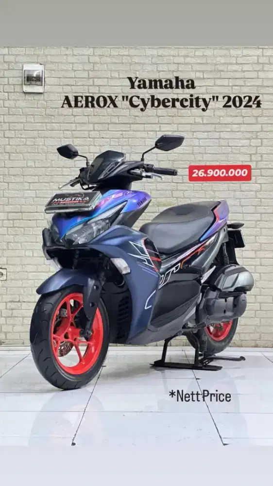 Yamaha aerox cybercity tahun 2024